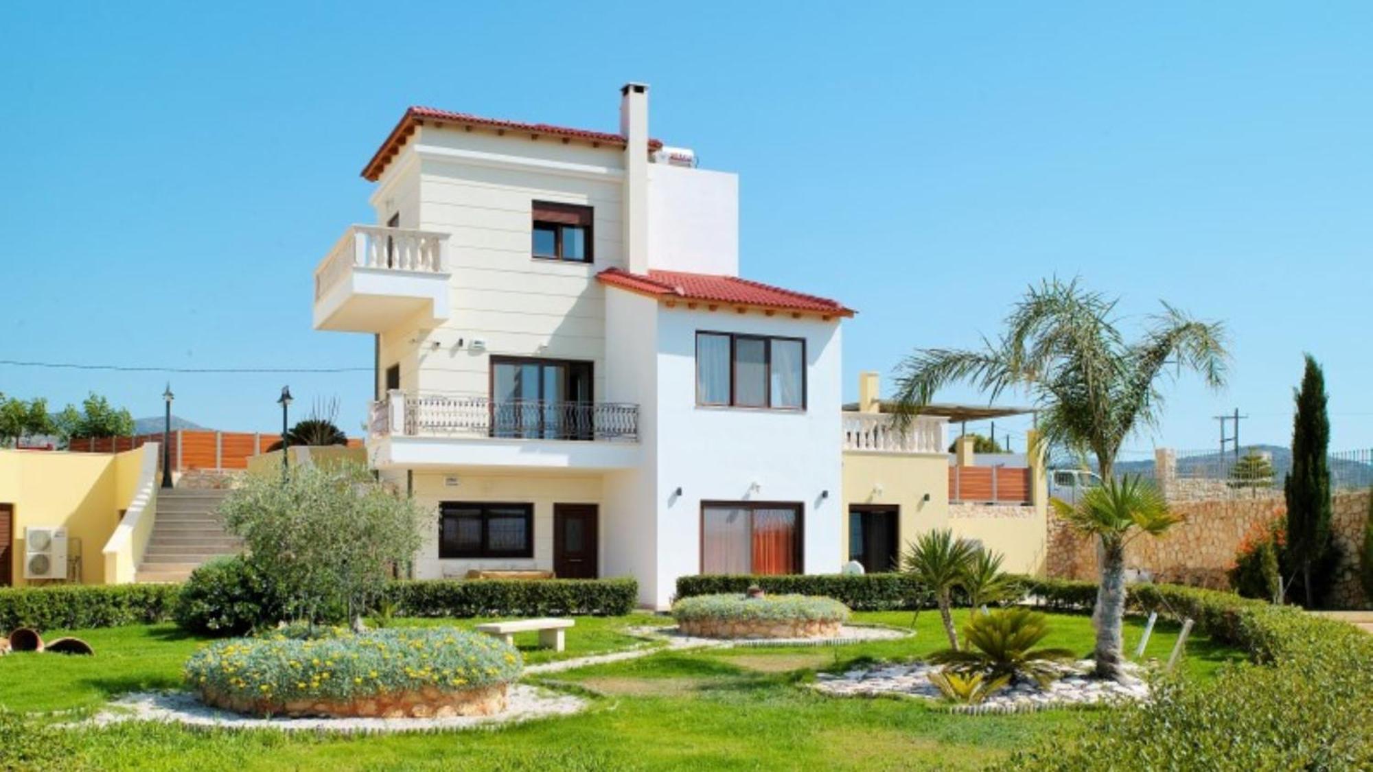 Sunshine Villa With Private Pool By Estia Chersonissos Buitenkant foto
